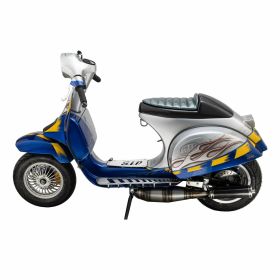 SIP SÉRIE PORDOI poignées noires D.24x125mm pour Vespa 50/125