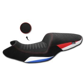 Siège confort ISOTTA bleu/blanc/rouge pour BMW