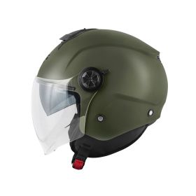 Casque demi-jet KAPPA KV60 Basic vert mat