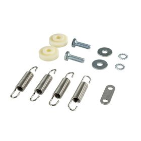 SIP PERFORMANCE Racing Exhaust Steel 80-150cc Left for Vespa 125 GT