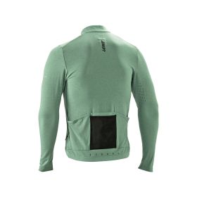 LEATT Endurance 4.0 Maillot VTT à Manches Longues Vert Menthe en Mélange Laine Mérinos