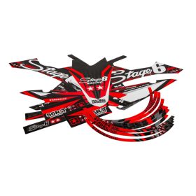 Stage6 Red Deco Graphics Kit for Rieju MRT after 2022