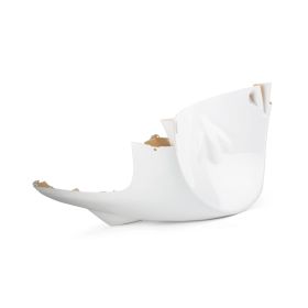 str8 white footrest for Yamaha Aerox from 2013