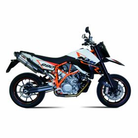 MIVV Échappement Double Bolt-on en Acier Inoxydable pour KTM 990 Supermoto R