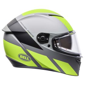 Casco integrale BELL Lithium Mips Tech grigio giallo