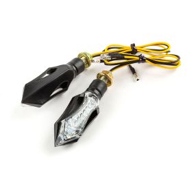 Coppia Frecce Universali LED Sequenziali STR8 SAKADO Nero Omologate