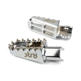 STR8 MX EVO CNC Aluminium Soziusfußrasten DERBI