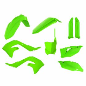 Kit completo plastiche POLISPORT verde per Kawasaki