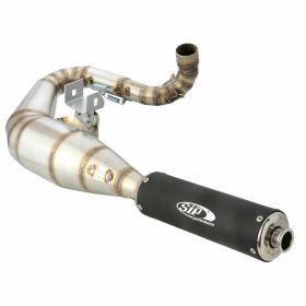Marmitta non omologata racing SIP Performance 2.0 in acciaio silenziatore nero