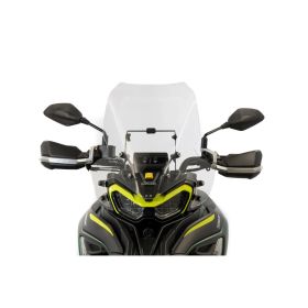 Parabrezza integrale ISOTTA trasparente 510x670mm con alette laterali per BENELLI