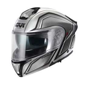 Casco modulare GIVI X50 Fiber Hologram argento nero titanio