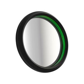 Kit 5 vetri contachilometri PREMIUM QUALITAT D.80mm cornice nera con o-ring verde