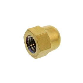 JMP-Mutter M8x1,25mm Edelstahl A4 Gold