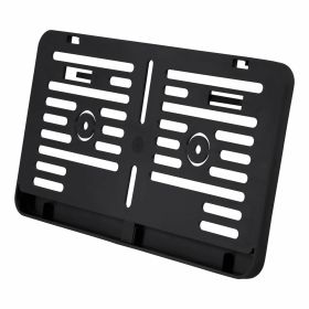Portatarga SIP targa tedesca 255x130mm nero in plastica