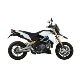 MIVV Slip-on Black Double Exhaust Sound for APRILIA Dorsoduro 1200