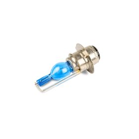 Lampadina XENON SUPER BLU P15D HS1 12 V 18/18 W Extra Bianco