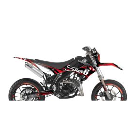 Stage6 Red Deco Graphics Kit for Rieju MRT after 2022