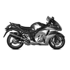Doppia marmitta Slip-on MIVV Oval omologata in carbonio per SUZUKI gsx-r 1300 hayabusa