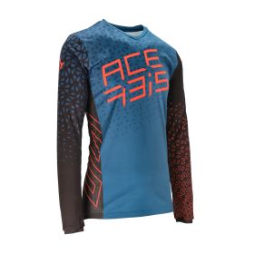 Trikot ACERBIS MTB WINTERFELL blau/schwarz