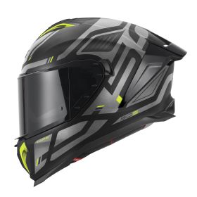 GIVI 50.3 Quasar Integralhelm schwarz Titan gelb