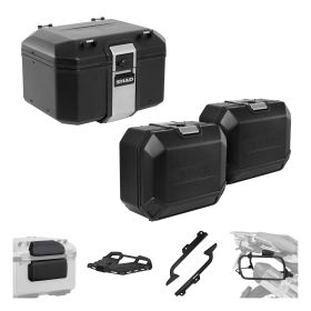 SHAD Komplettset TR48 schwarz und TR36 schwarz für CFMOTO 800 MT-X