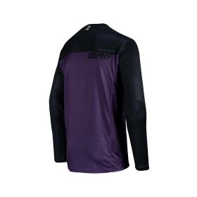 Maglia MTB LEATT Enduro 4.0 viola velvet maniche lunghe tessuto IceYarn