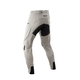 Pantaloni MTB LEATT Gravity 3.0 tecnici bianco panna slim DWR 3 tasche
