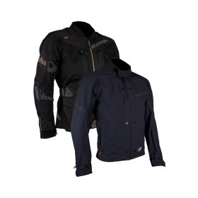 LEATT ADV FlowTour 7.5 4-season jacket Stealth black grey