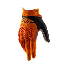 LEATT Moto 4.5 Lite Summer gloves orange black lightweight and non-slip