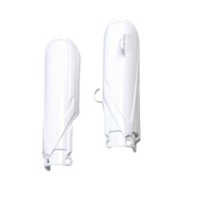 Coppia copristeli forcella POLISPORT bianco per Yamaha YZ 65