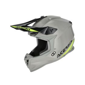 Casco cross ACERBIS Linear 22-06 Solid grigio 2