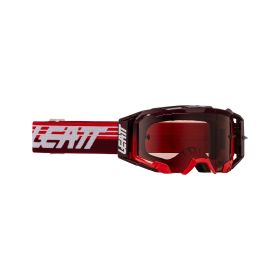 LEATT Velocity 5.5 Cryztal Motocross goggles Ruby red pink lens 32%