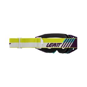 Masque cross LEATT Velocity 5.5 Indigo violet lentille fumée 58%
