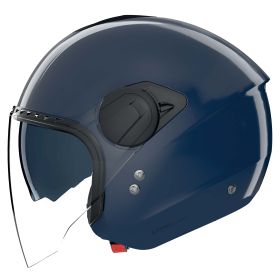 Casco jet urbano NOLAN N20-2 Visor Classico Nobile 312 blu profondo lucido