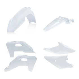 Kit carene 6 pezzi ACERBIS bianco per HUSQVARNA TC 85