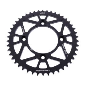JT Zahnrad 46 Zähne Teilung 428 Schwarz Aluminium JTA1204.46BLK