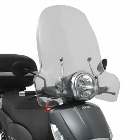 GIVI Transparent Windshield 50x72cm for APRILIA SCARABEO LIGHT