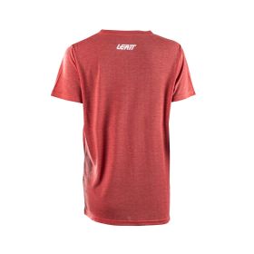 Maglietta donna maniche corte LEATT Tech Dusty rosso vestibilità regolare
