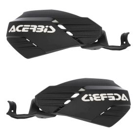 Paramani aperti ACERBIS neri/bianchi K-Linear KH per Kawasaki