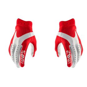 100% ITRACK Motocross Gloves Red
