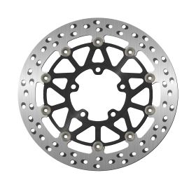Disque de frein avant NG Racing droit/gauche 5 trous 10,25 mm pour KAWASAKI