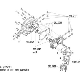 Carter motore lamellare POLINI For Race
