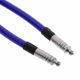 STAHLFLEX 70 cm Blau-Klar Luftfahrt-Bremsschlauch