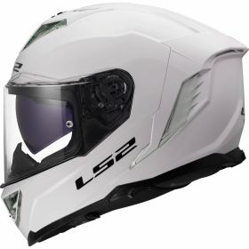 Casco integrale LS2 FF818 STORM III SOLID bianco lucido
