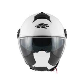 Casque demi-jet KAPPA KV60 Basic blanc brillant