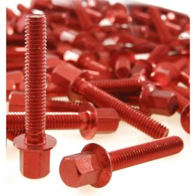 Kit viti carter motore REPRO TEILE rosso per Peugeot