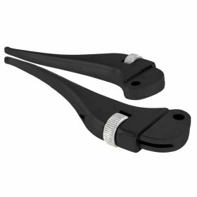 Kit de leviers d'embrayage/frein en aluminium noir SIP adaptable 2 pièces