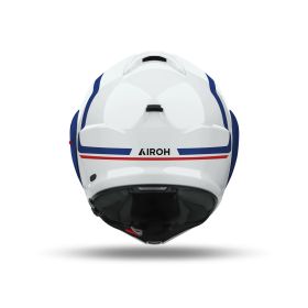 Casco modulare AIROH MATHISSE II GENIUS blu/rosso lucido