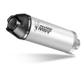 Silencieux homologué MIVV AK-1 en titane avec embout en carbone pour HONDA CB 650 R
