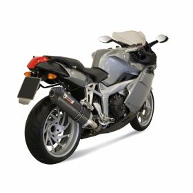 MIVV Carbon Oval Slip-on Auspuff für BMW K 1200 R/S/GT